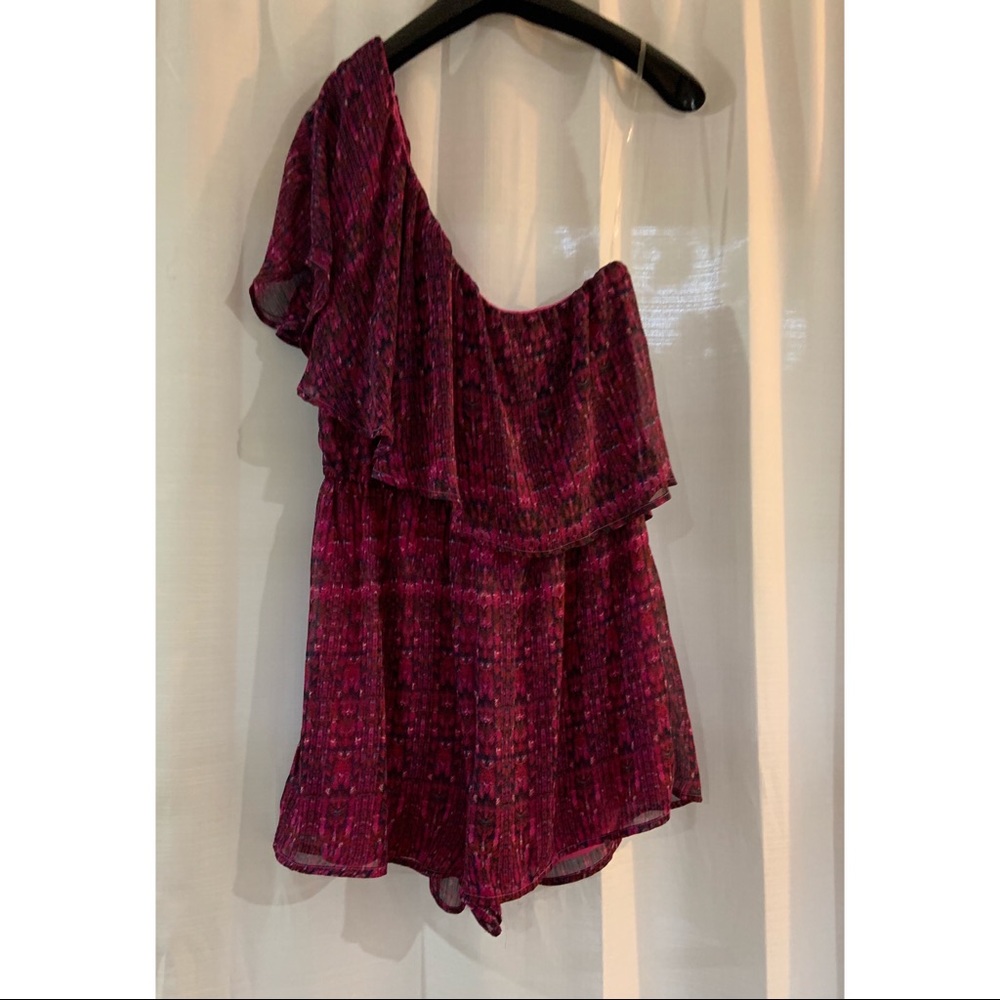 One Shouldered Boutique Romper